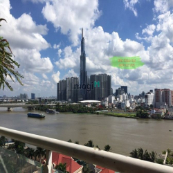 Căn hộ view sông Saigon, view Landmark 81 tầng, 4PN, cho thuê 1300usd