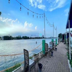 Cho thuê nhà hàng sân vườn 1000m2 view sông  đẹp Bình Quới, Bình Thạnh