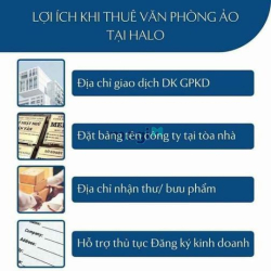 Cho thuê địa chỉ Văn Phòng Ảo- nhận thư, xuất hóa đơn...