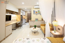 Cho thuê ngắn ngày airbnb studio Saigon Royal Q4  giá 800k/ngày