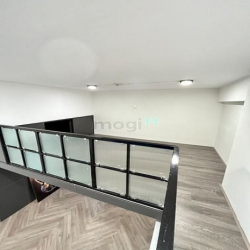 OT Gác Lửng, DTSD 45m2, Máy Lạnh, Bếp, Rèm, Sàn Gỗ Gía cho thuê 13tr