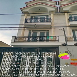 Nhà mới cóng gấp bán, hẻm ô tô đua 8m, 80m2, 4 tầng, chỉ nhỉnh 5 tỷxx