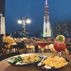 Cho thuê sân thượng Toà nhà - VIEW LANDMARK 8,  ROOFTOP CAFÉ