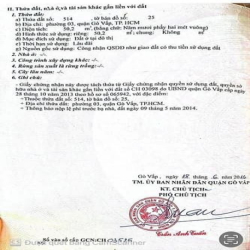 Bán nhà CHDV 5 tầng 55/108/42 Nguyễn Văn Công P3 Gò Vấp (TN 30 triệu/t