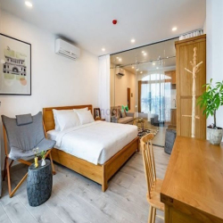 Căn Hộ Cao Cấp Mặt Tiền Huỳnh Văn Bánh 1 PN Mở - Full Nội Thất Xin