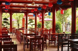 MB có sẵn nhà gỗ, không gian sân vườn hợp kinh doanh nhà hàng, cà phê