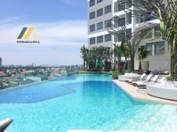 Cần bán officetel 41m2 tại The Sun Avenue tháp trung tâm. View thoáng