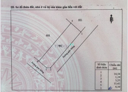 Bán nhanh lô đất góc 2 mặt tiền, thổ cư 100%, sổ riêng sẵn hỗ trợ Bank