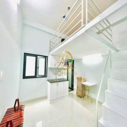 Phòng Gác Mới - Studio gần Văn Lang CS3 - rộng thoáng thang máy