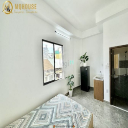 Phòng Gác Mới - Studio gần Văn Lang CS3 - rộng thoáng thang máy