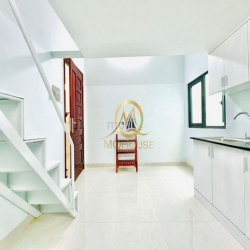 Phòng Gác Mới - Studio gần Văn Lang CS3 - rộng thoáng thang máy
