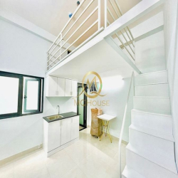 Phòng Gác Mới - Studio gần Văn Lang CS3 - rộng thoáng thang máy