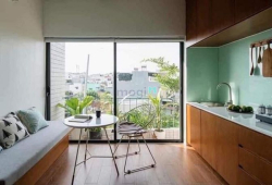 Studio ban công cửa sổ lớn máy giặt riêng Tôn Thất Thuyết Quận 4