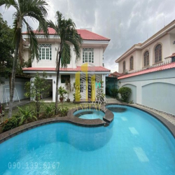 Cho thuê villa Nguyễn Văn Hưởng - Hồ bơi sân vườn