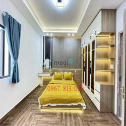 Nhà đường thông TX 25, DT:5x12M, Lửng, 3Lầu, 4PN, 6VS, Gara xe hơi