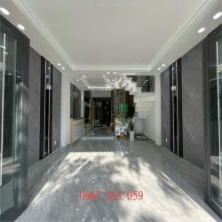 Nhà đường thông TX 25, DT:5x12M, Lửng, 3Lầu, 4PN, 6VS, Gara xe hơi