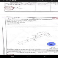 BÁN ĐẤT GẤP Diện tích 5x50. Thổ cư 60m. GIÁ CHỈ 230TR 1 NỀN ,có 4 lô l