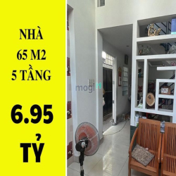 ✔️  Bán nhà Lê Văn Duyệt P.1 Bình Thạnh 65m2 -5 tầng -6.95 tỷ