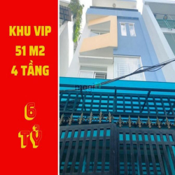 ✔️  Bán nhà Phùng Văn Cung P.2 Phú Nhuận - 51m2 - 4 tầng - 6 tỷ
