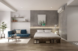 Cho thuê OT 35m2 Sài Gòn Royal Quận 4 nội thất cao cấp 14 tr bao phí