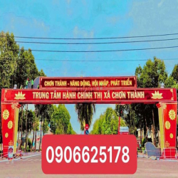 ✅Đất Thị Xã Chơn Thành - đường nhựa 18 mét - ngay trung tâm sát KCN