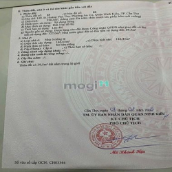 Bán nền lớn tặng quán cf mặt tiền Hoàng Văn Thụ, Cần Thơ - 396m2