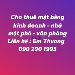 Cho thuê nhà MP Lò Rèn,Hoàn Kiếm.MT rộng 6,5m.DT 110m.KD nhiều mô hình