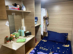 Sleepbox quận Bình Thạnh có cửa khóa riêng tư