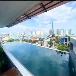 Penthouse 2PN Ban Công_Full NT Indochine_Hồ Bơi Ngay P17 Gần Hàng Xanh