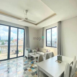 Penthouse 2PN Ban Công_Full NT Indochine_Hồ Bơi Ngay P17 Gần Hàng Xanh