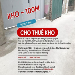Cho thuê kho xưởng Ngõ 95 Thúy Lĩnh, Lĩnh Nam,  Hà Nội