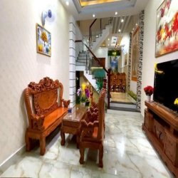 Nhà mới đẹp! HXH Nơ Trang Long Bình Thạnh 56m2, 5 tầng 5PN chỉ 6,69 tỷ