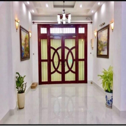 nhà mặt tiền kinh doanh khu Bình Phú, Q6