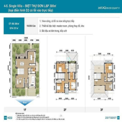 Bán biệt thự đơn lập GS nhà bè loại 300m2 Giá tốt 42ty