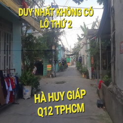 NGỘP - Đất 5m x 20m = 3,1 tỷ Hà Huy Giáp Thạnh Lộc Quận 12 TPHCM