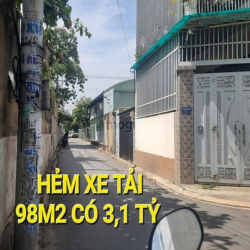 NGỘP - Đất 5m x 20m = 3,1 tỷ Hà Huy Giáp Thạnh Lộc Quận 12 TPHCM