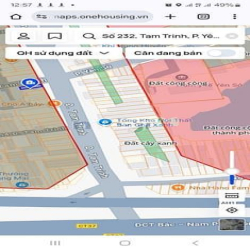 Bán đất MP Tam Trinh- Vành Đai 3, 40m2, vỉa hè rộng, sổ đỏ, 12 tỷ