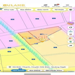 Chủ cần tiền nên bán nhanh mảnh vường 1062m², Đức Thạnh, Mộ Đức.