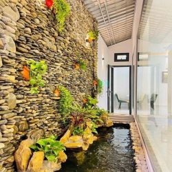 Nhà Hàng Xanh, Nhà 3 tầng Nội thất full, 4.9 x 13M, Hẻm xe hơi thông,