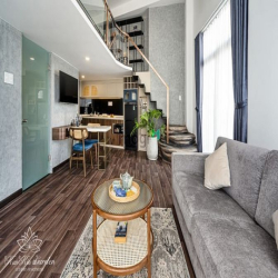 Căn hộ President siêu sang trọng, balcon fullNT gần Vinhomes Bason