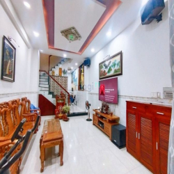 NGAY AONE TÂN PHÚ - HẺM XE HƠI THÔNG- Nhà mới 4 tầng - 60m2(4 x 15)