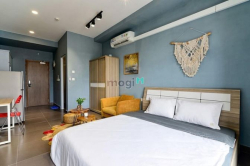 Cho thuê căn officetel chung cư Millennium Q4 38m2 đã full nội thất