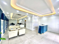 Cho thuê tòa VP mặt tiền Lương Định Của 700m2 hầm 4 sàn trống