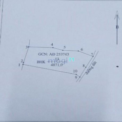 Bán lỗ lô đất 4871m2 xã Phan Thanh đón cao tốc, mặt tiền đường tới 47m