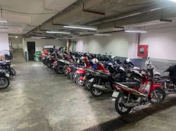 Cho thuê nhà mặt phố LÊ ĐẠI HÀNH, DT 219m2x9 tầng+hầm, MT 9.6m,  650tr