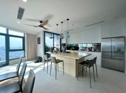 Cho thuê căn hộ penthouse City Garden_3 Phòng Ngủ 4 WC 320m2_City View