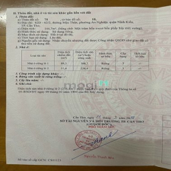 Nhà trệt 4 lầu mặt tiền Mậu Thân kế Câu Lạc Bộ Hưu Trí, An Nghiệp, NK