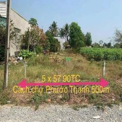 Đất rẻ hậu dài cách chợ PHƯỚC THẠNH 300M ( 5 x 57 90TC ) 230tr ❤️ Giáp