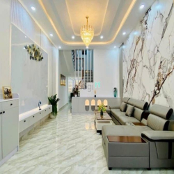 F15 - TÂN BÌNH – Xe hơi đỗ cửa – 75m2, BIỆT THỰ 4 tầng đẹp lộng lẫy