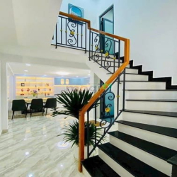 F15 - TÂN BÌNH – Xe hơi đỗ cửa – 75m2, BIỆT THỰ 4 tầng đẹp lộng lẫy